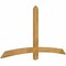 Ekena Millwork Bellingham Rough Sawn Timber Gable Bracket, Western Red Cedar, 72"W x 39"H x 2"D x 4"F, 13/12 Pitch GBW072X39X0204BEL00RWR - alternate 3